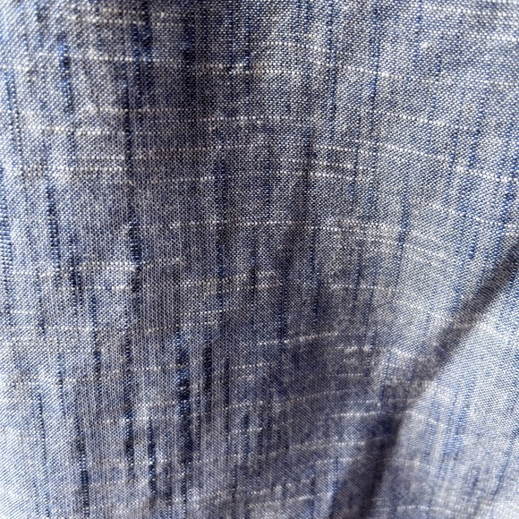Mata Traders Fresco Chambray Shift Dress Size L - Picture 4 of 6